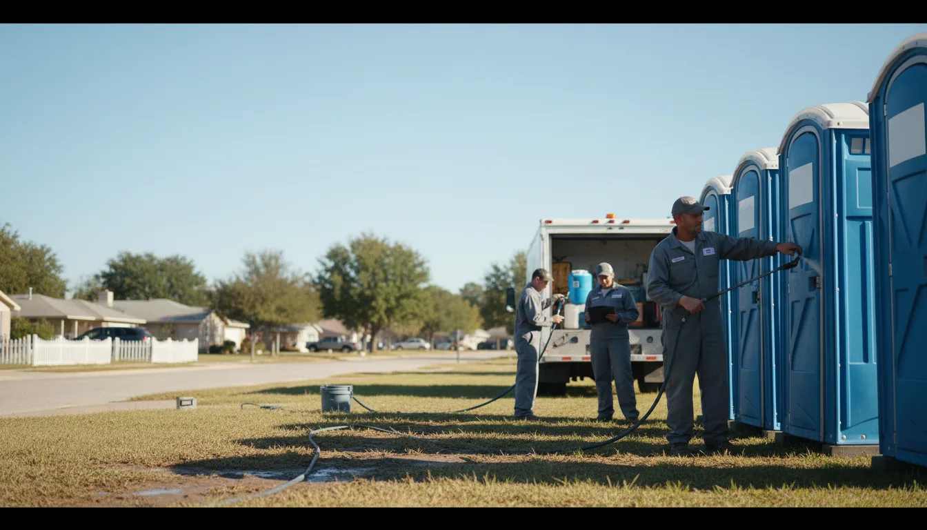 Long-Term Portable Toilet Rental in Kellnersville, WI near me